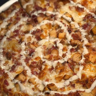 Chicken Bacon Ranch Pizza